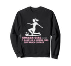 Soccer Soccer Player Soccer Sweatshirt - Novelty Apparel Unisex