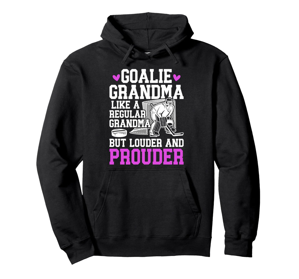 Hockey Goalie Grandma Definition Hockey Hoodie - Trendy Graphic Unisex