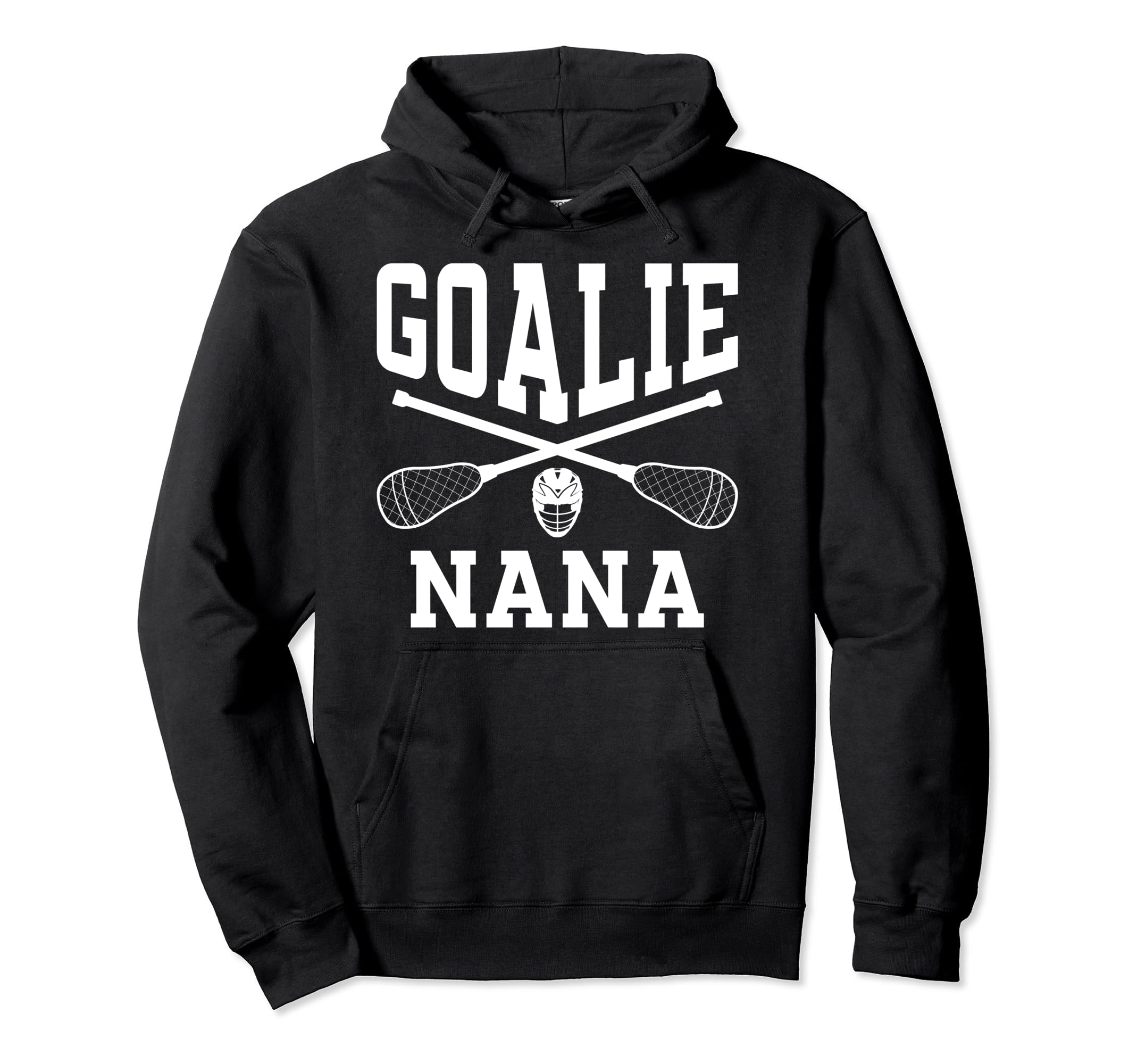 Lacrosse Goalie Nana Lacrosse Goalkeeper Nana Hoodie - Graphic Print Unisex
