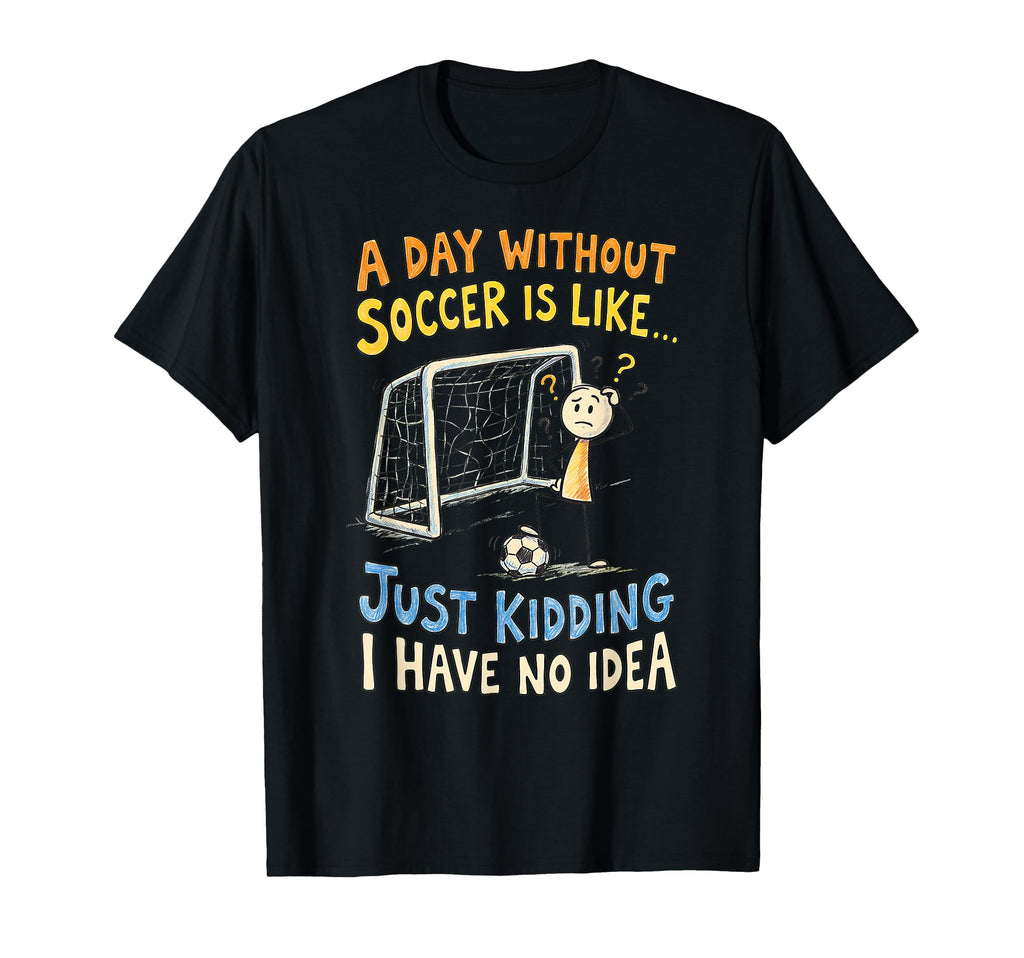 Soccer Soccer Lover Football Player T-Shirt - Graphic Print for Adults