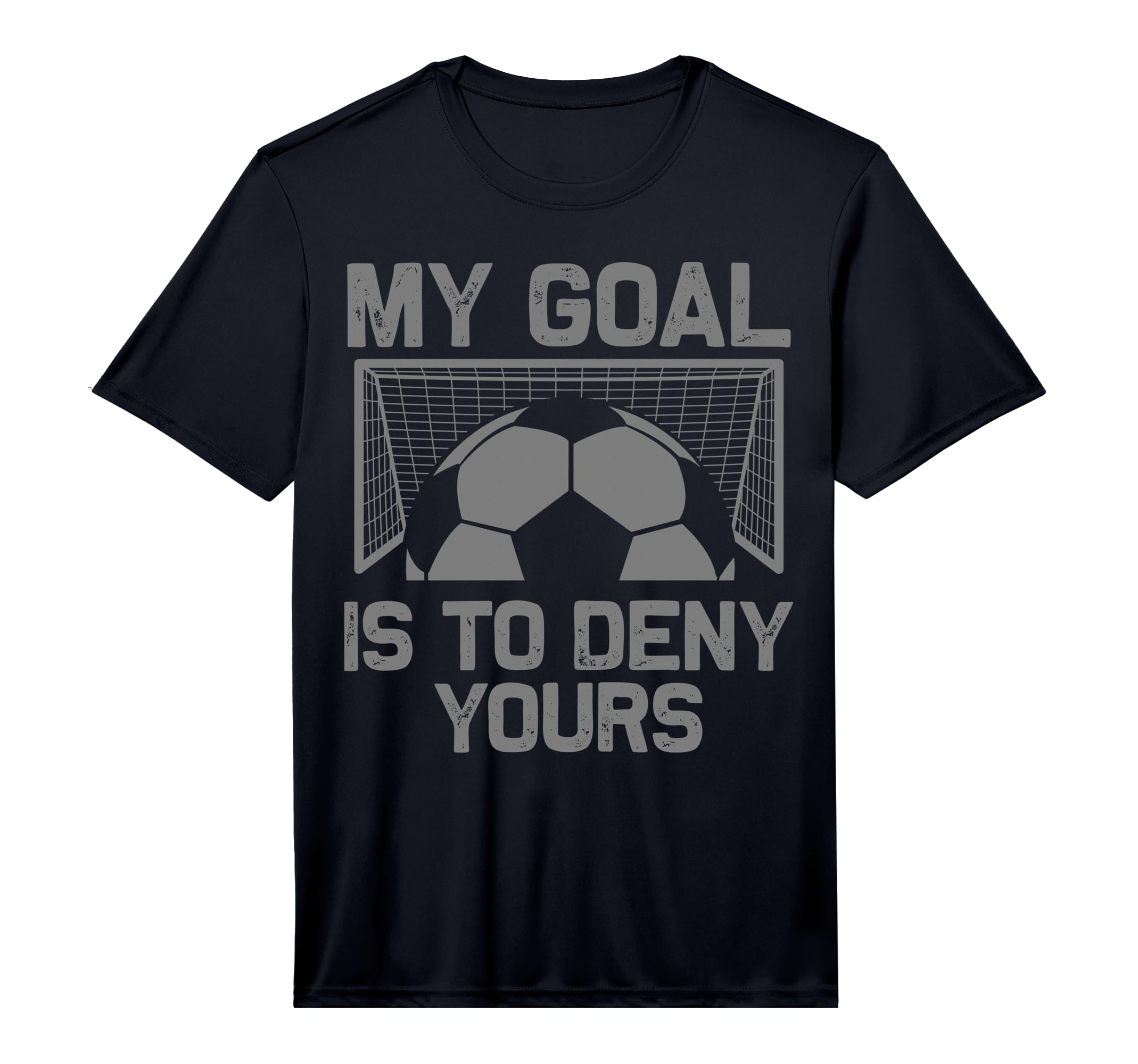 Soccer Goalie Art Gag Soccer Player T-Shirt - Novelty Apparel Unisex