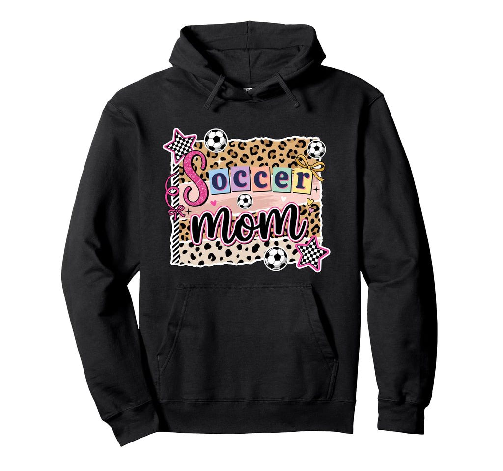 Soccer Mom Gifts Outfits Shop Hoodie - Fun Novelty Design for Adults