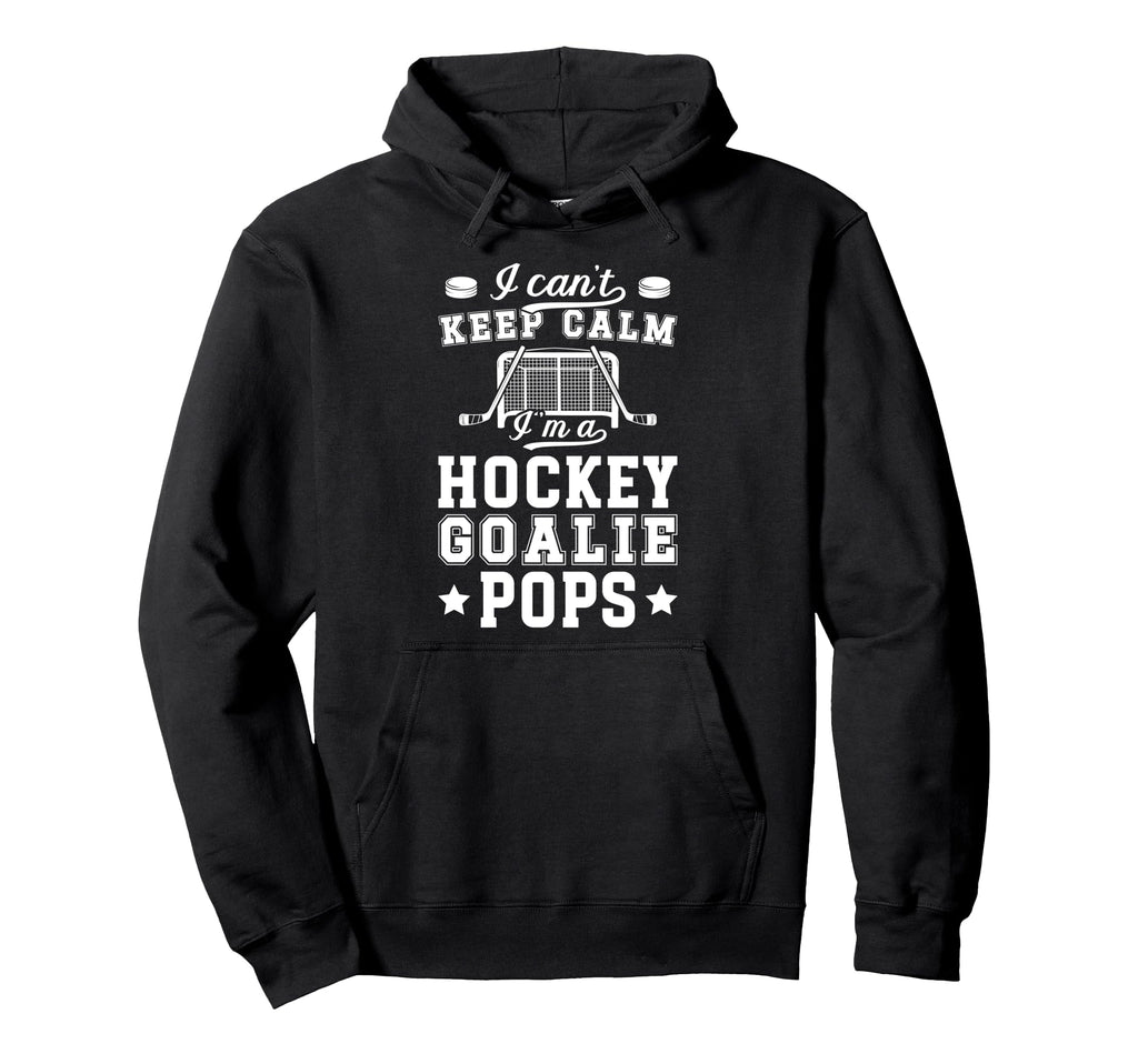 Im Hockey Goalie Pops Ice Hockey Hoodie - Custom Art Print Men Women