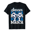 Soccer Mama Mommy Ball Bow Proud T-Shirt - Unique Graphic for Adults