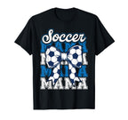 Soccer Mama Mommy Ball Bow Proud T-Shirt - Unique Graphic for Adults