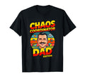 Chaos Coordinator Dad Funny Father Daddy T-Shirt - Trendy Graphic Unisex