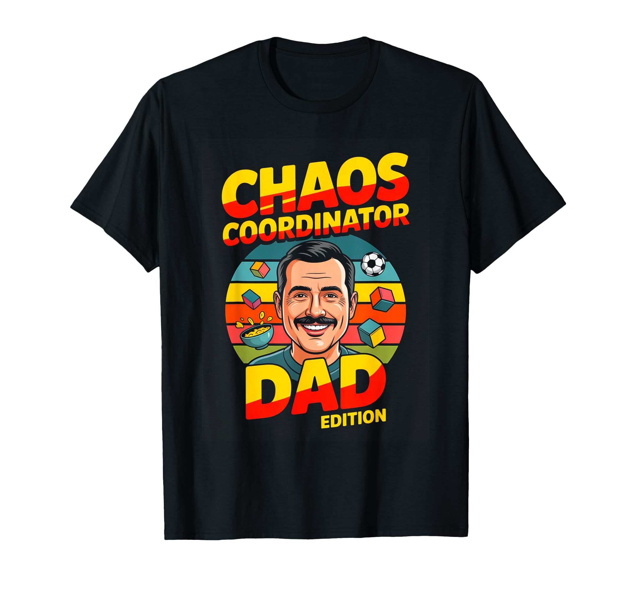 Chaos Coordinator Dad Funny Father Daddy T-Shirt - Trendy Graphic Unisex