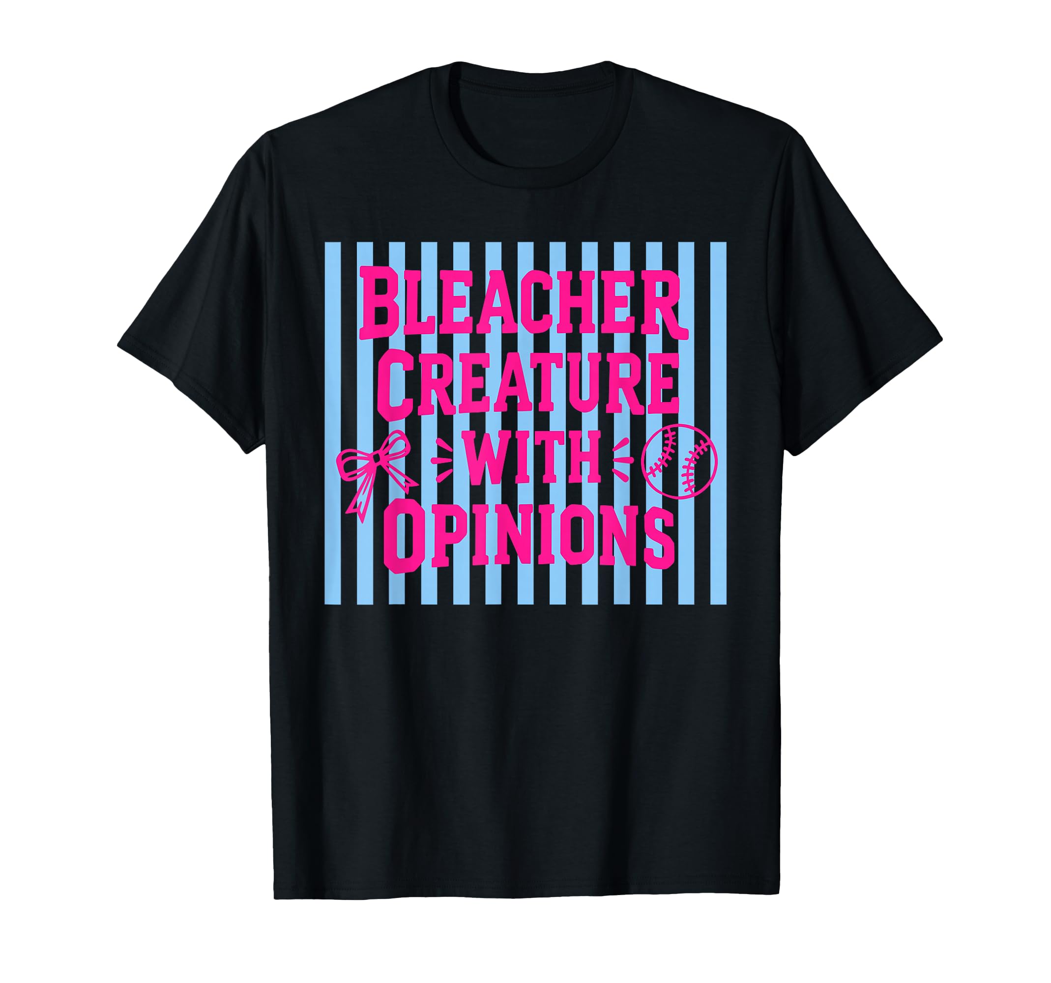 Bleacher Creature Opinions Funny T-Shirt - Minimalist Print Unisex