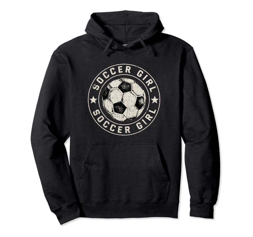 Soccer Sports Ball Soccer Player Hoodie - Minimalist Print Men Women