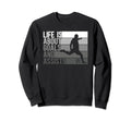Soccer Life Is About Goals And Assists Sweatshirt - Streetwear Style Unisex
