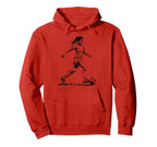 Soccer Teen Soccer Soccer Hoodie - Aesthetic Graphic Unisex