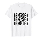 Game Day Soccer Lightning Funny Soccer T-Shirt - Novelty Apparel Unisex