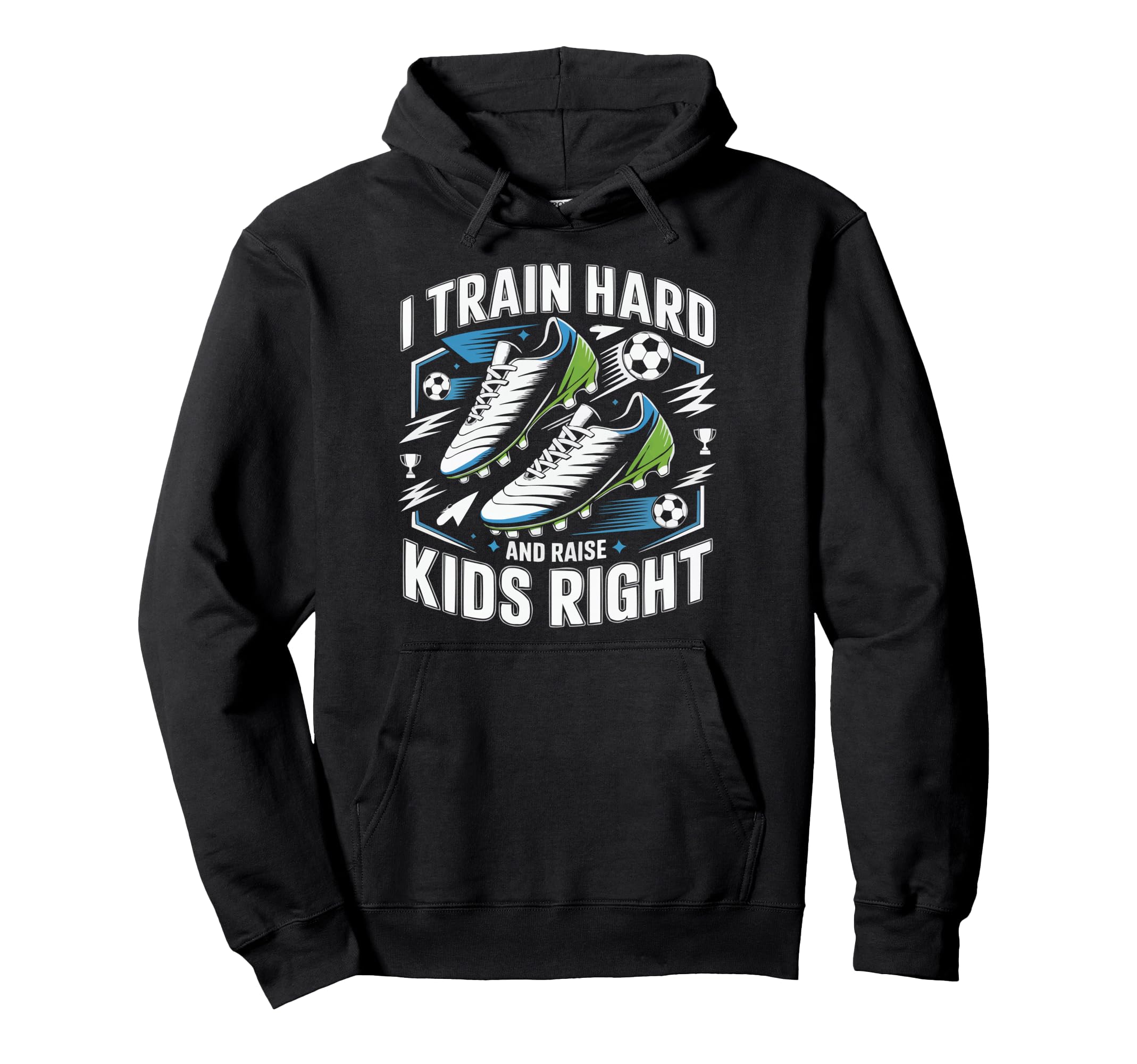 Soccer Player Soccer Dad Kick Sport Hoodie - Streetwear Style for Adults