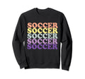 Soccer Soccer Lovers Sweatshirt - Minimalist Print Men Women