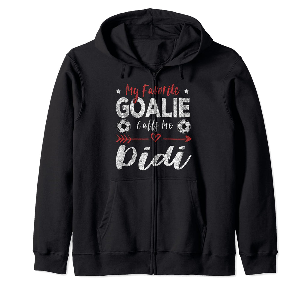 Funny Soccer Goalie Goalkeeper Mom Hoodie - Graphic Print for Adults
