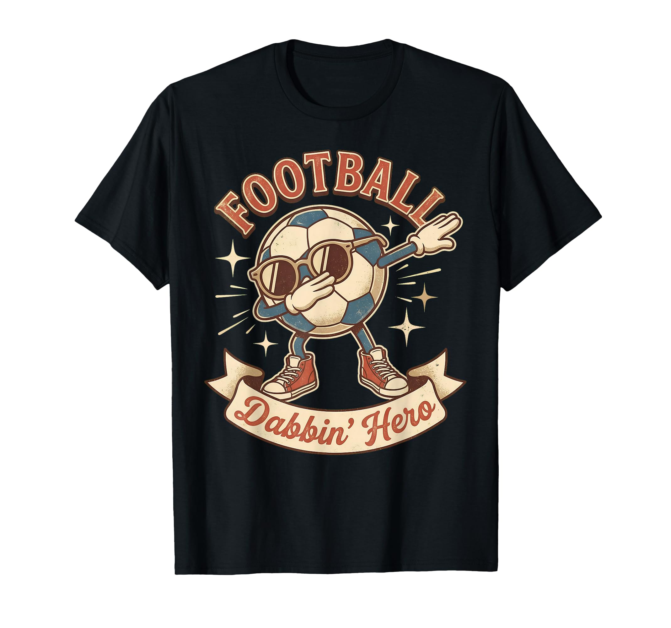 Dabbing Soccer Ball Funny Sports Player T-Shirt - Unique Graphic Unisex
