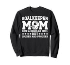 Soccer Goalkeeper Mom Soccer Keeper Sweatshirt - Graphic Print Men Women