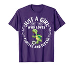 Turtle Gift Just Who Loves Turtles T-Shirt - Fun Novelty Design for Adults