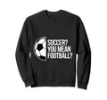 America Uk Soccer Football Goal Sweatshirt - Trendy Graphic for Adults