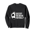 America Uk Soccer Football Goal Sweatshirt - Trendy Graphic for Adults