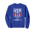 American Flag Soccer Team Soccer 2027 Sweatshirt - Trendy Graphic Unisex