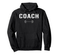 Coach Uniform Fitness Team Training Front Hoodie - Minimalist Print Unisex