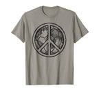 Soccer World Peace Is My Goal Futbol T-Shirt - Minimalist Print Unisex