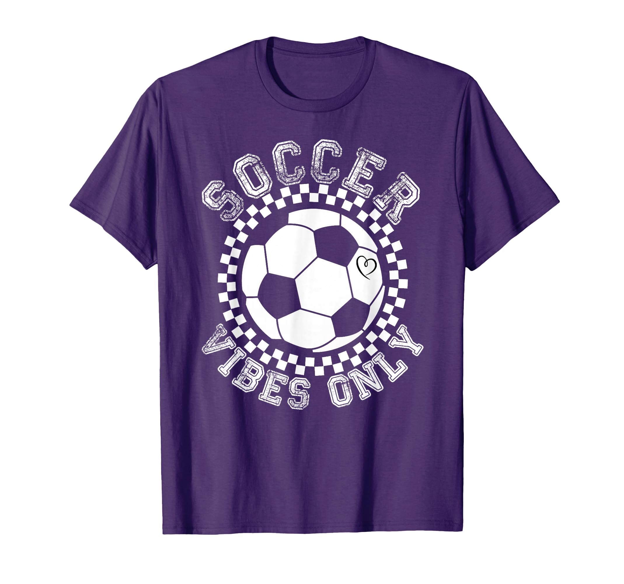 Groovy Soccer Womens Soccer T-Shirt - Aesthetic Graphic for Adults