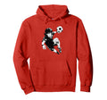 I Love Football I Heart Football Hoodie - Casual Everyday Wear for Adults