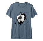 Soccer Players Soccer Team Sports T-Shirt - Custom Art Print for Adults