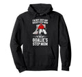 Im Hockey Goalie Step Mom Hockey Keeper Hoodie - Minimalist Print Unisex