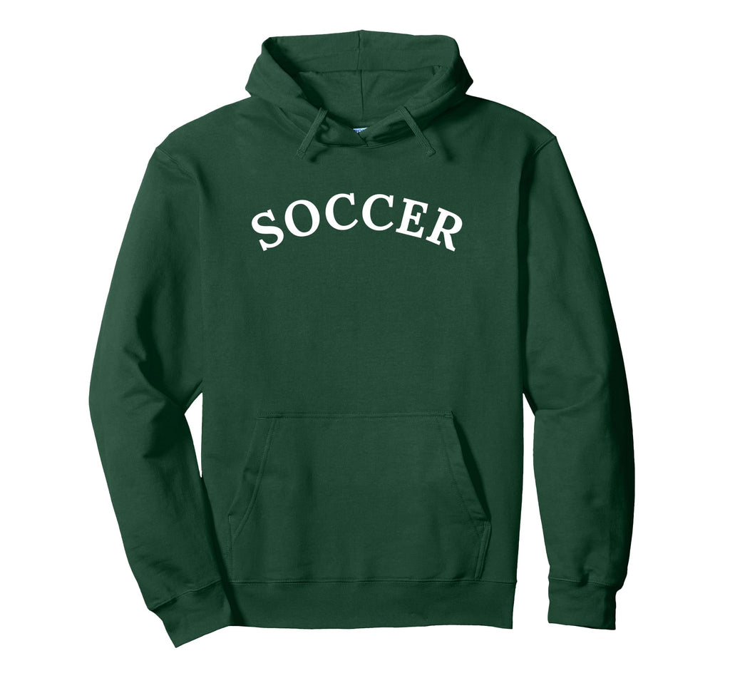 Soccer Club Athletic Sports Hoodie - Minimalist Print for Adults
