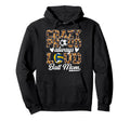 Crazy Proud Always Loud Ball Mom Hoodie - Fun Novelty Design for Adults