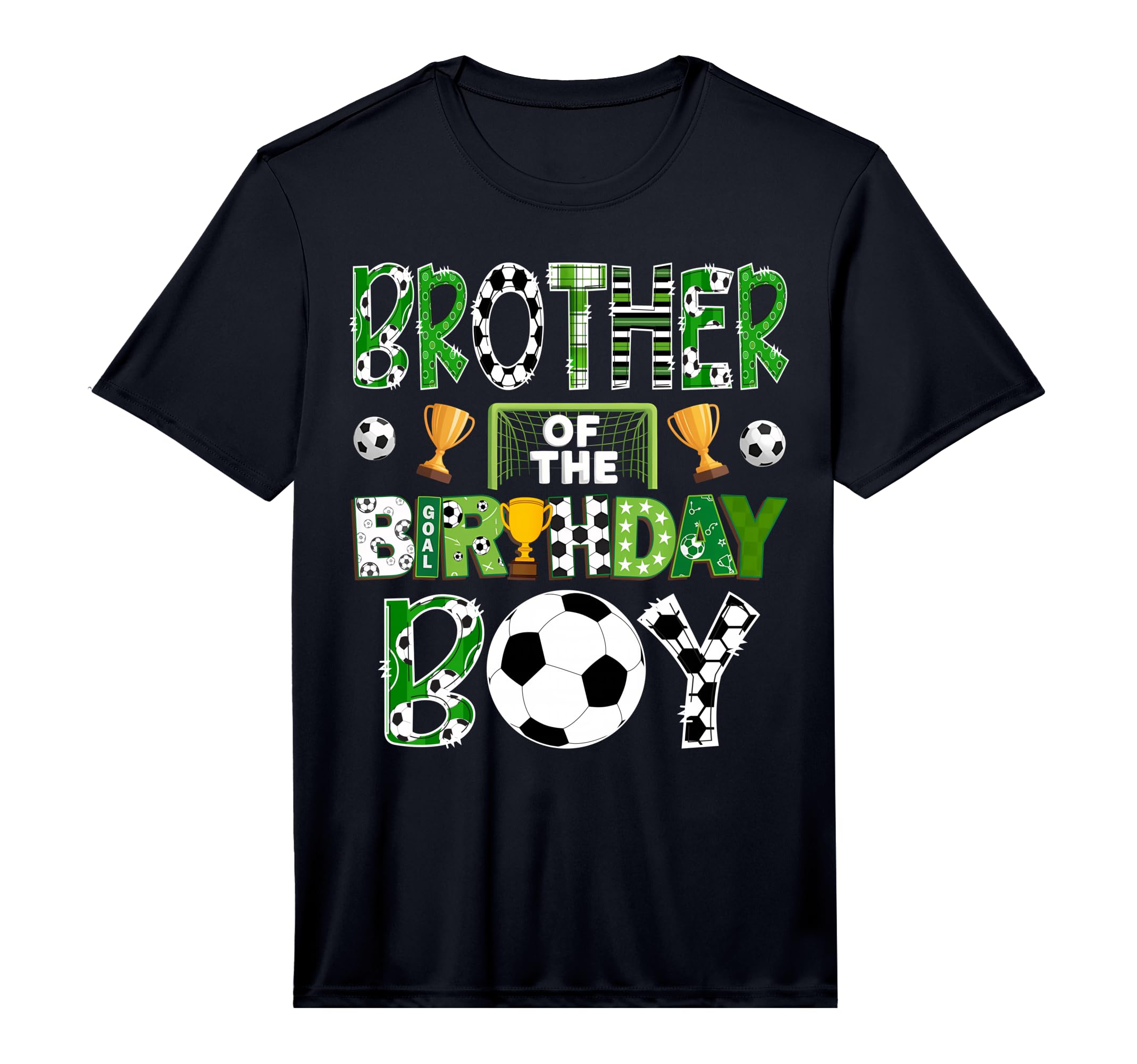 Birthday Brother Football Players T-Shirt - Fun Novelty Design Men Women