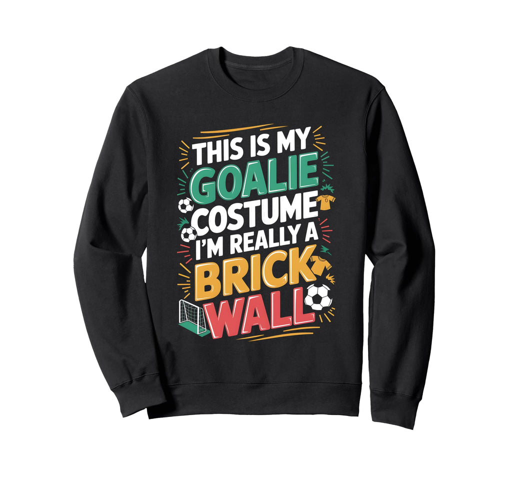 This Is My Goalie Costume Im Really Sweatshirt - Streetwear Style Unisex