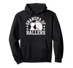 Grandpa Ballers Soccer Baseball Hoodie - Custom Art Print Men Women