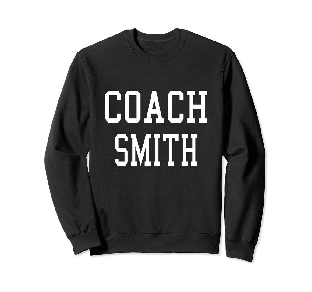 Coach Smith Custom Football Sweatshirt - Fun Novelty Design for Adults