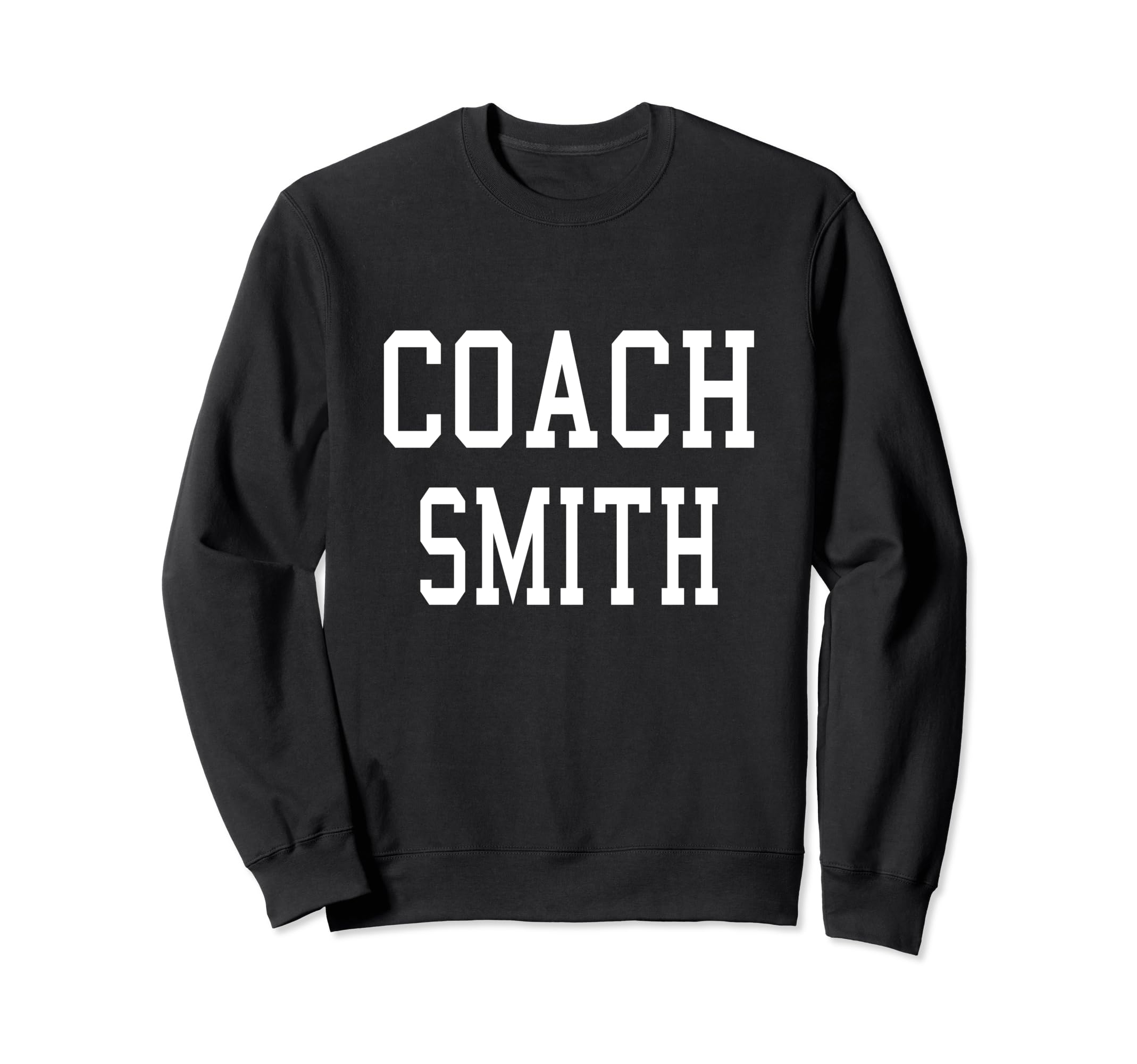 Coach Smith Custom Football Sweatshirt - Fun Novelty Design for Adults