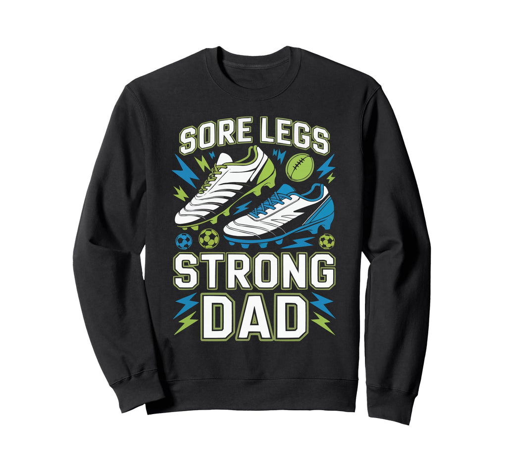 Soccer Player Soccer Dad Kick Sport Sweatshirt - Unique Graphic Unisex