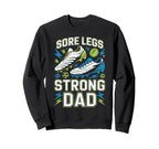 Soccer Player Soccer Dad Kick Sport Sweatshirt - Unique Graphic Unisex