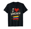I Love Venezuela Caracas Maracaibo T-Shirt - Unique Graphic for Adults