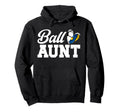 Ball Aunt Heart Volleyball Soccer Hoodie - Fun Novelty Design Men Women