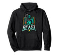 Crease Beast Lacrosse Goalkeeper Hoodie - Aesthetic Graphic Unisex