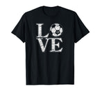 Love Soccer 21 Soccer Mom Birthday Fan T-Shirt - Trendy Graphic Unisex