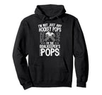 Im Ice Hockey Goalkeeper Pops Ice Hoodie - Casual Everyday Wear for Adults