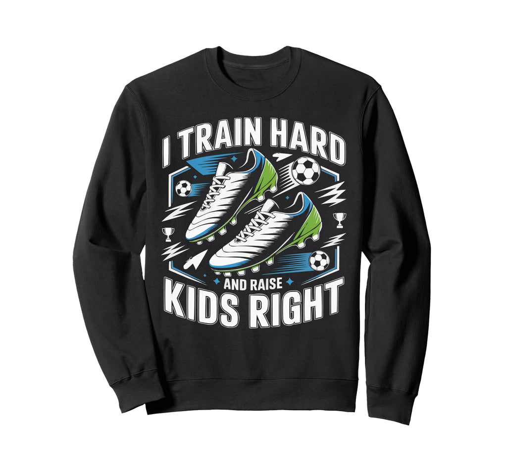 Soccer Player Soccer Dad Kick Sport Sweatshirt - Trendy Graphic Men Women