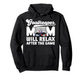 Funny Hockey Goalkeeper Mom Ice Hoodie - Aesthetic Graphic for Adults