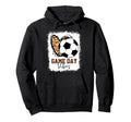 Bleached Soccer Game Day Vibes Hoodie - Fun Novelty Design Men Women
