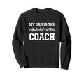 Dad Is Powerchair Football Sweatshirt - Fun Novelty Design for Adults