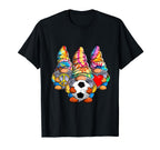 Peace Love Soccer Tie Dye Football T-Shirt - Novelty Apparel Men Women